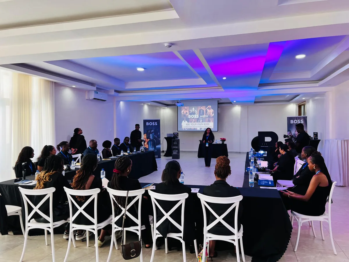 Grand Conference Hall set for a large event at Pallotti Hotel