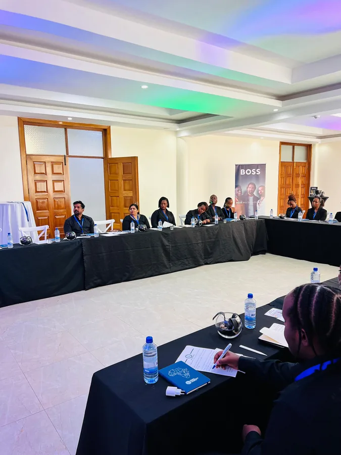 Executive Boardroom in U-shape setup at Pallotti Hotel